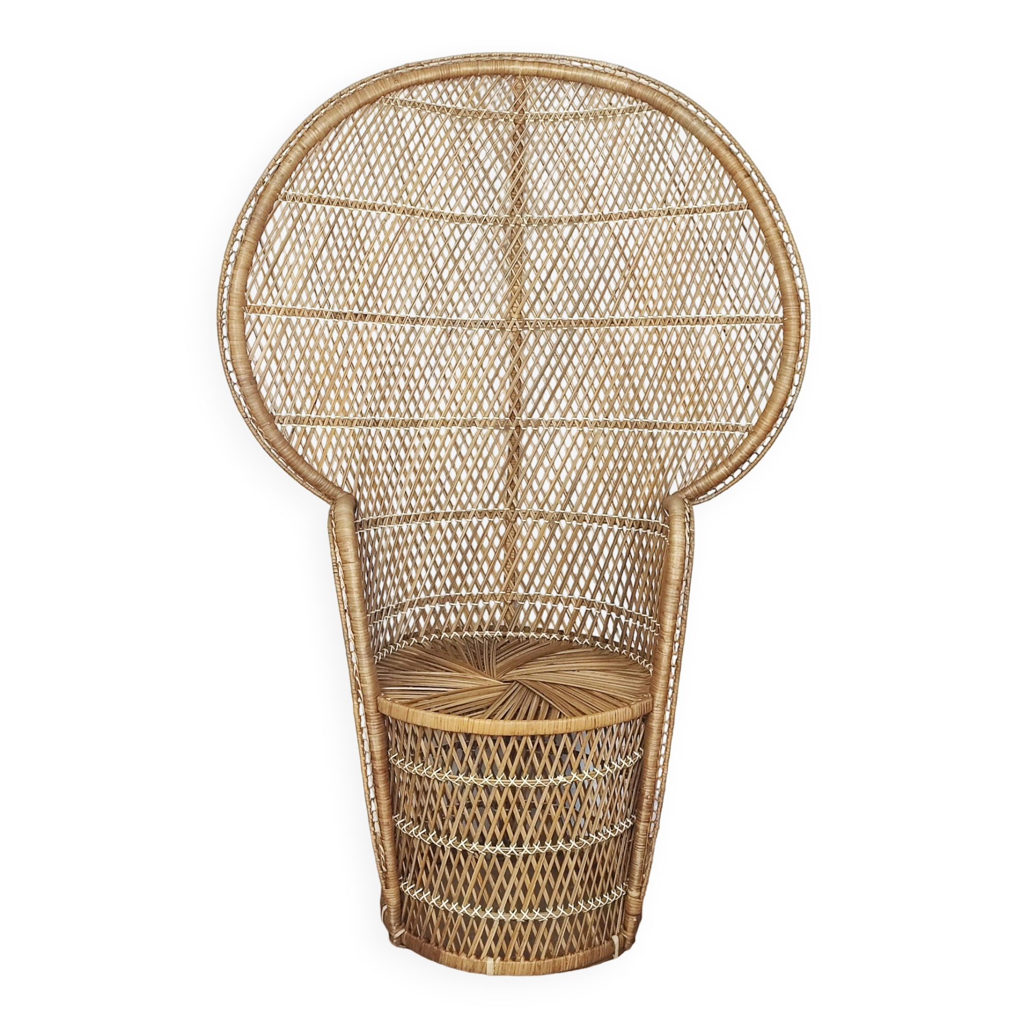 Fauteuil en rotin "Emmanuelle"