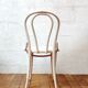 Vintage wooden bistro chair