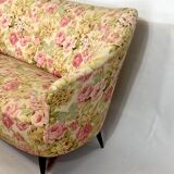 Mid-century Italian two-seater sofa