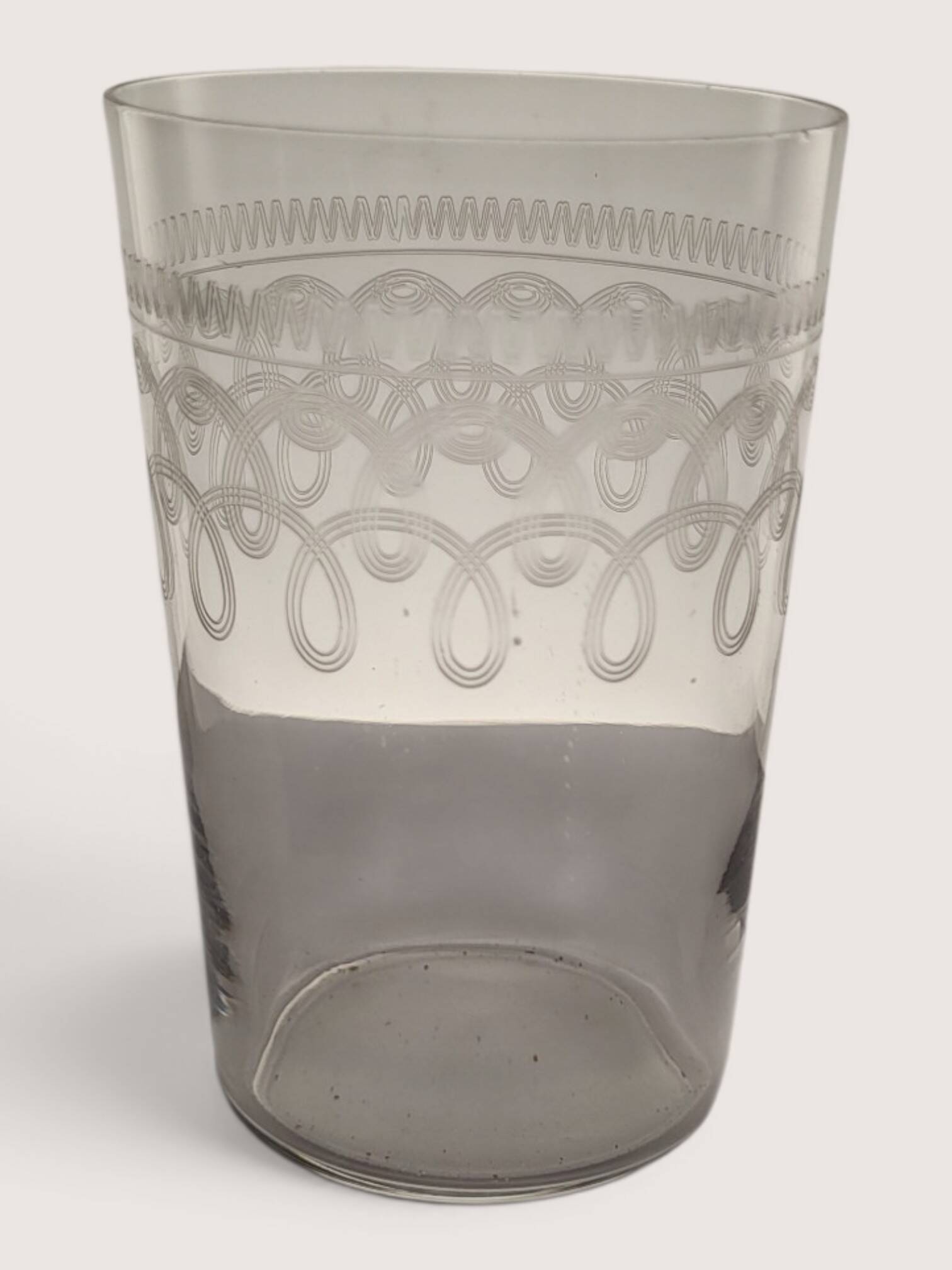 5 water glasses / crystal goblets