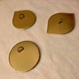 Trio Miroir Laiton