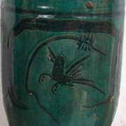 Vase émaillé ancien (vers 1820) #36