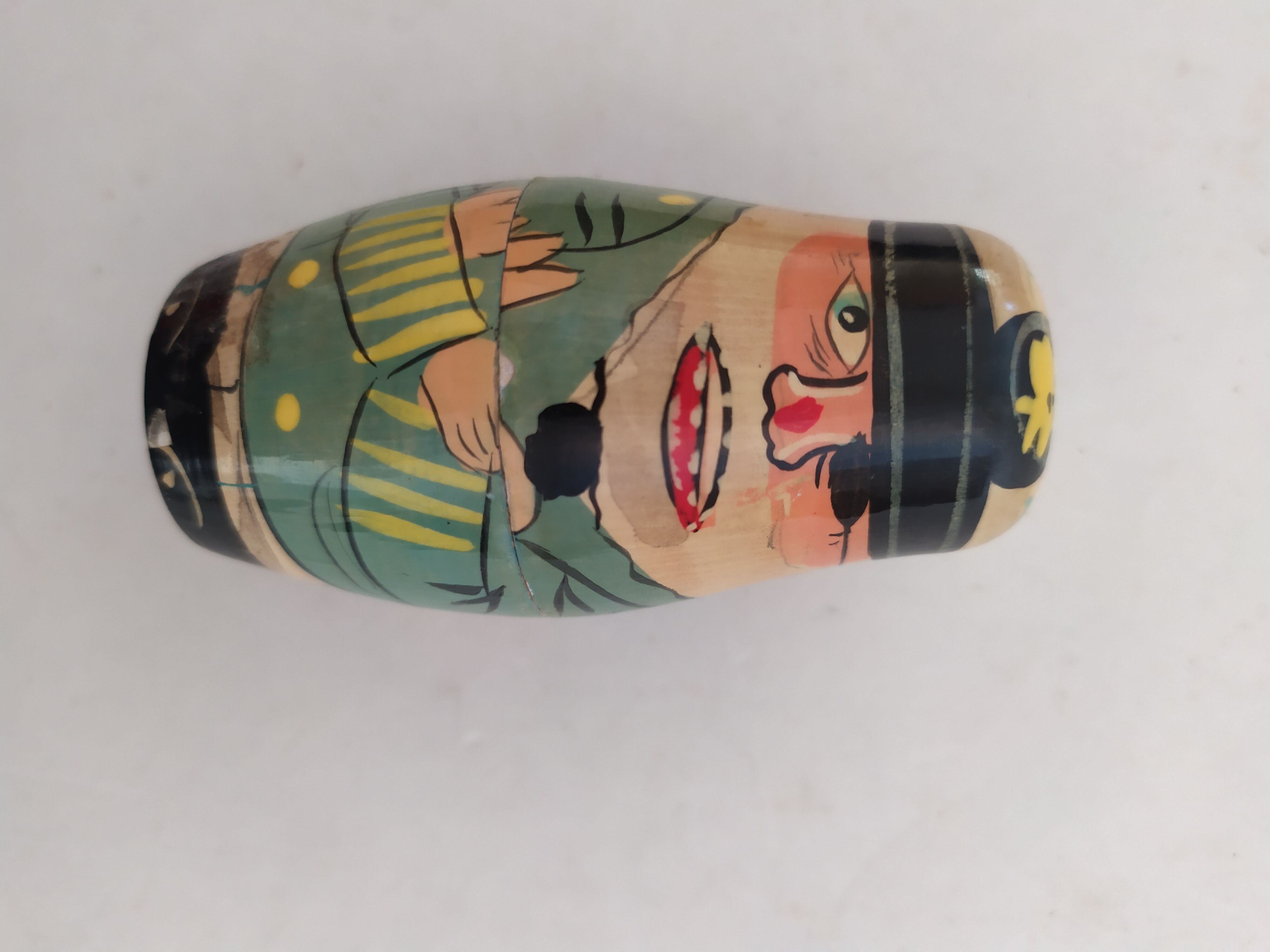 sailors russian dolls made of old wood