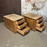 Raw oak drawer furniture