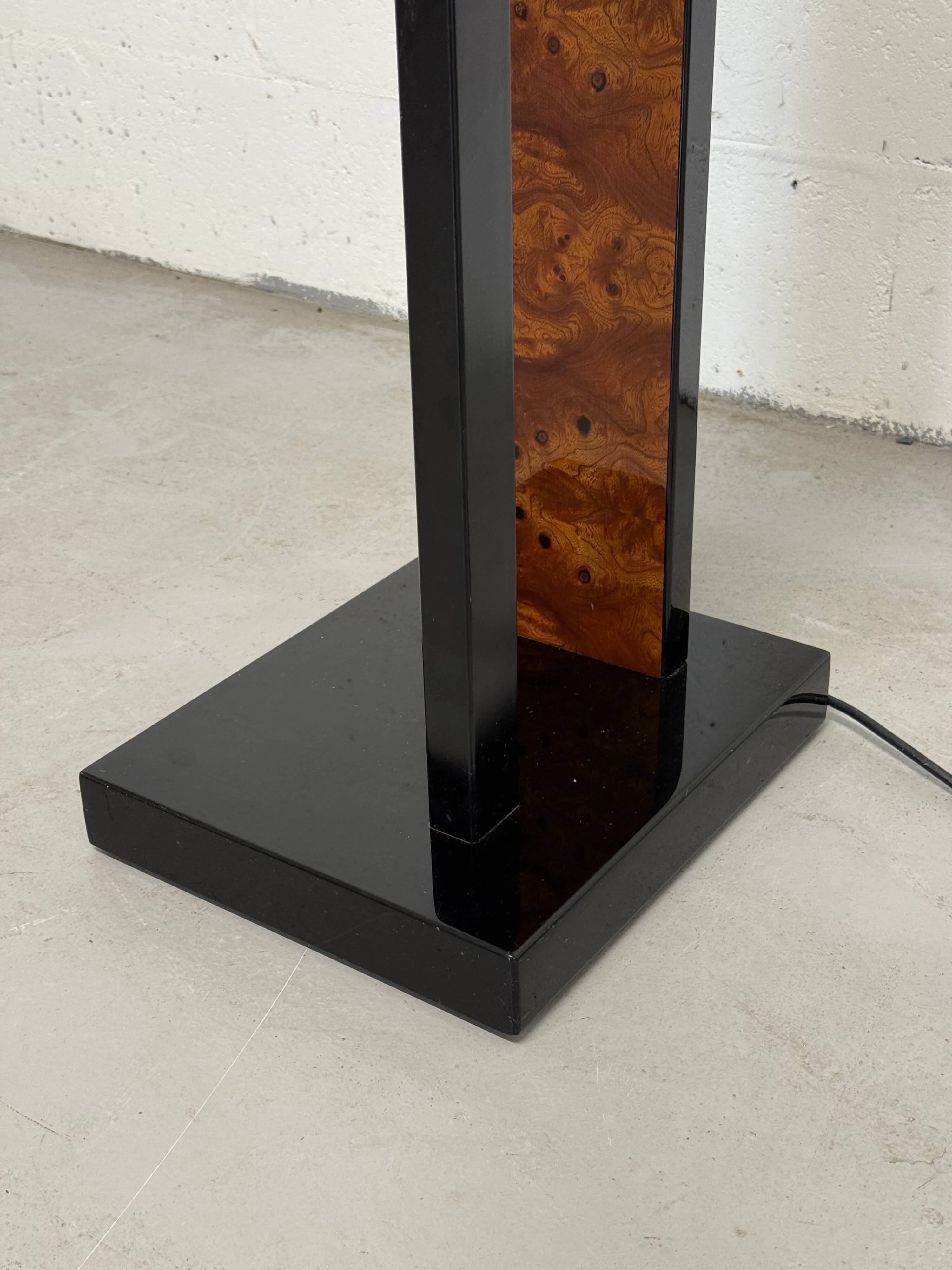 Vintage designer floor lamp signed Paul Michel, 1980s.