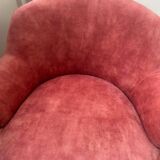 Fauteuil en velours