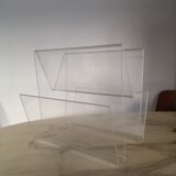 Plexiglass magazine holder 1970