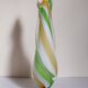 Vintage two-tone glass vase 39 cm