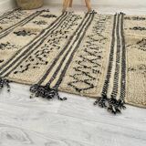 Handmade Moroccan Berber carpet 223 x 143 CM