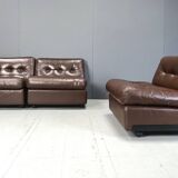 Model Amanta Modular Sofa by Mario Bellini for B&B Italia, 1970s - set of 3