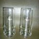 Lot de 2 verres avec épée gravée