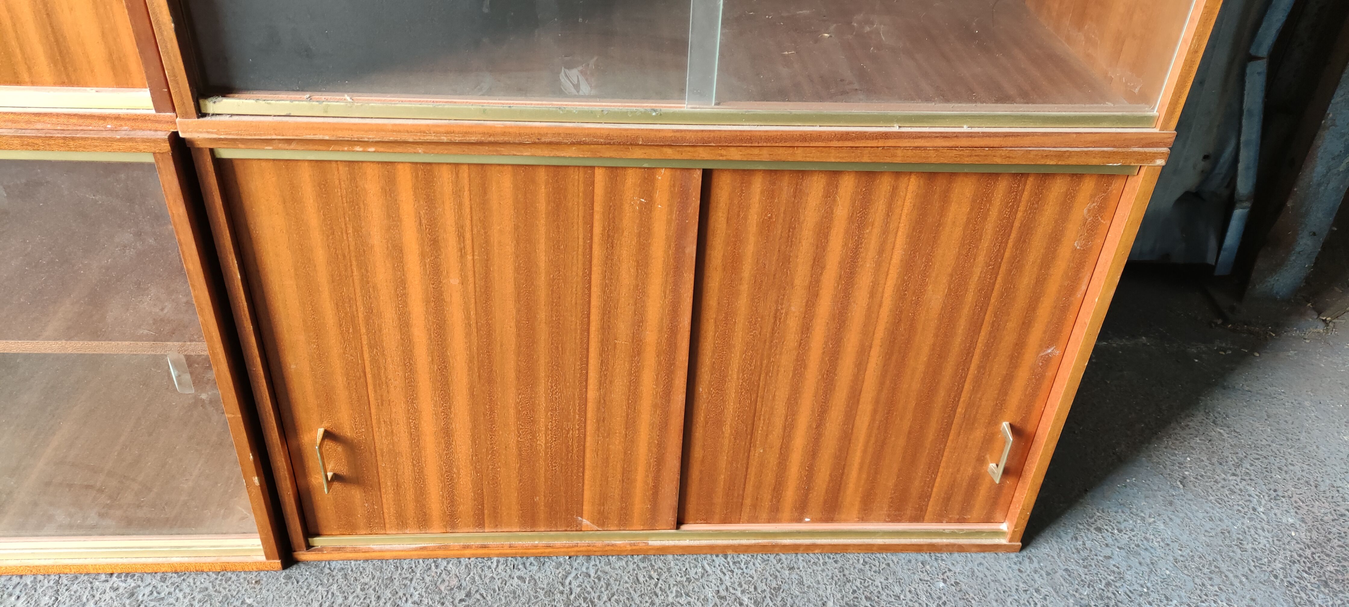 Set of 4 modular boxes from the 50s