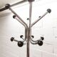Industrial parrot coat rack 1970 12 hooks 193cm