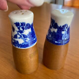 Salière et poivrier porcelaine