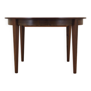 table ronde en palissandre,