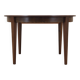 Round rosewood table, Danish design, 1970s, production: Denmark