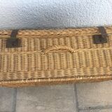 Vintage wicker malle