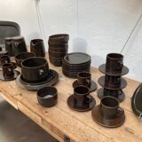 Rosenthal service in brown porcelain