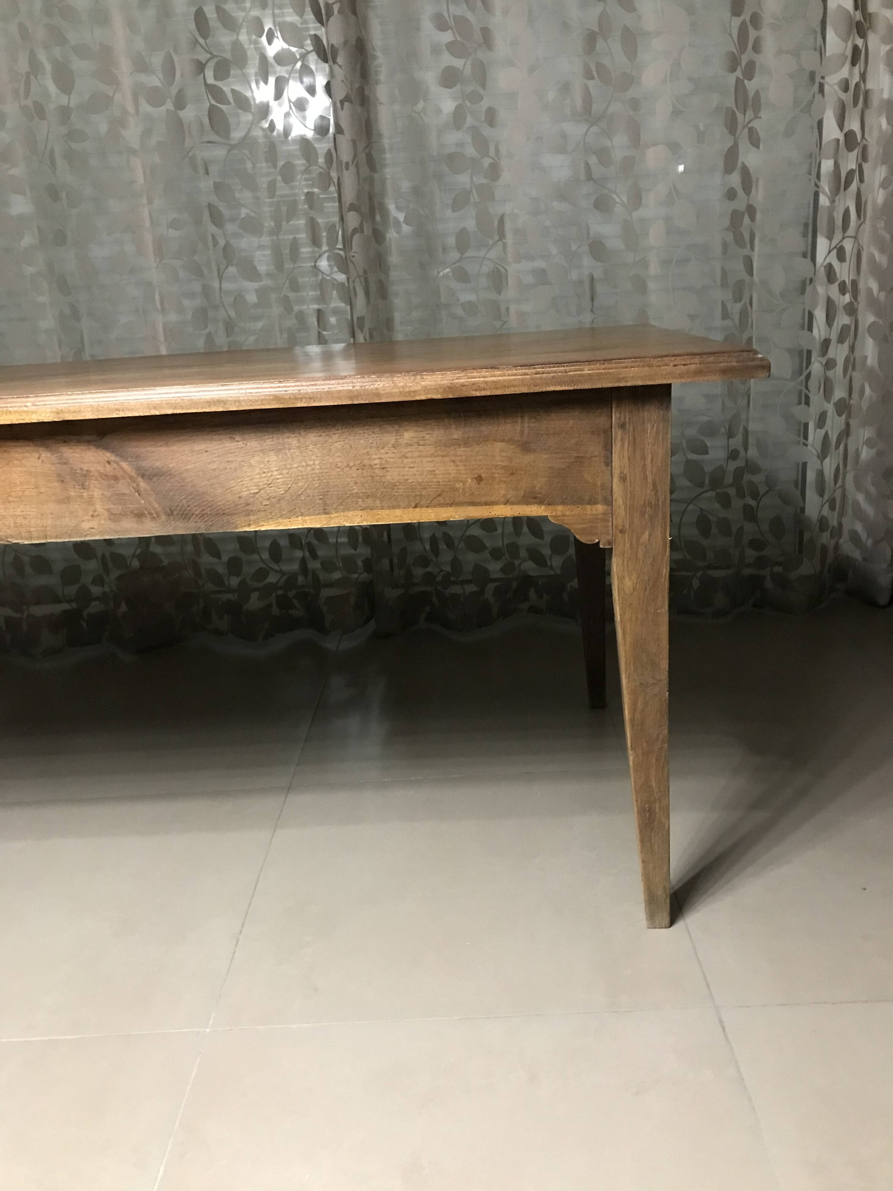 Oak farmhouse table