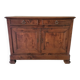 Antique solid wood sideboard – 2 drawers, 2 doors – natural patina