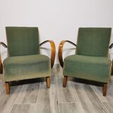 Armchairs by Jindřich Halabala