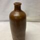 Vintage brown stoneware bottle