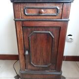 Louis Philippe walnut bedside table