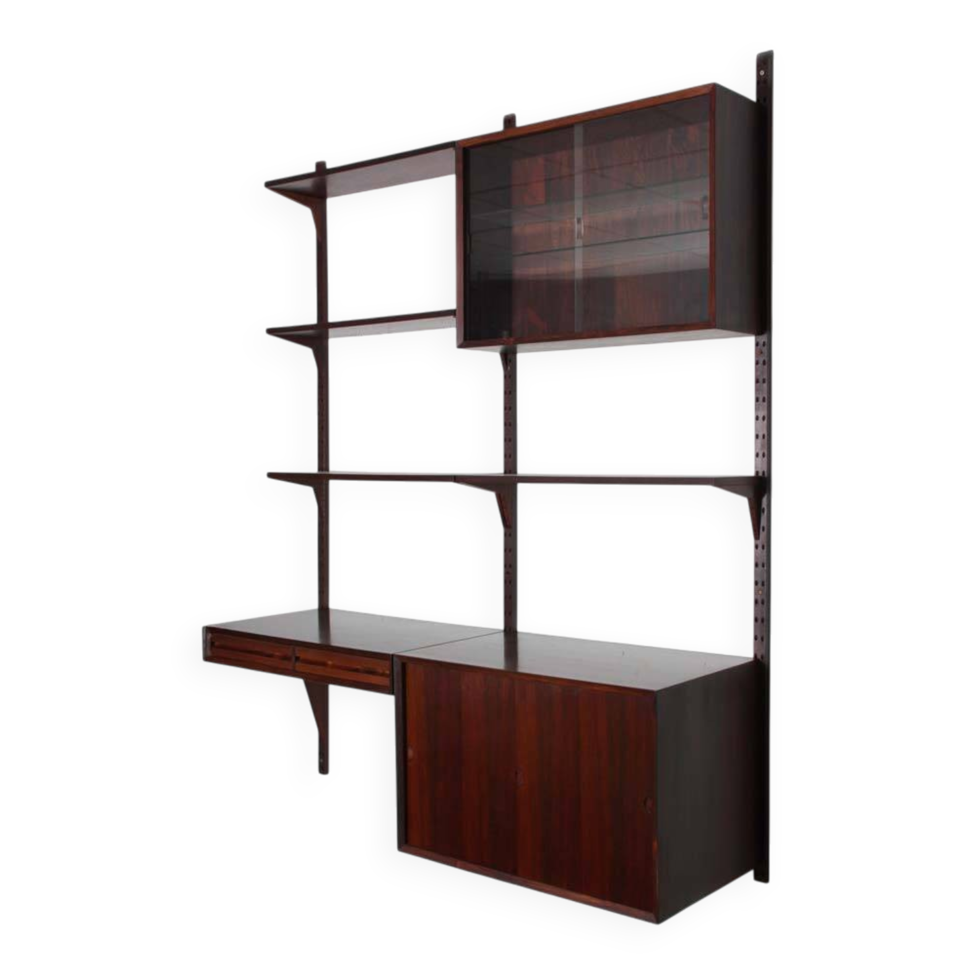 Wall unit by Poul Cadovius, Scandinavian design, 1960