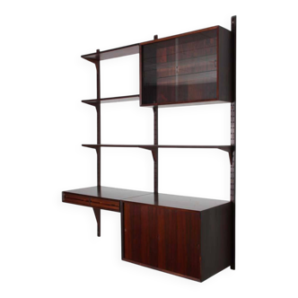 Wall unit by Poul Cadovius, Scandinavian design, 1960