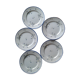 Set of 5 plates Creil and Montereau Labrador service Barbeau