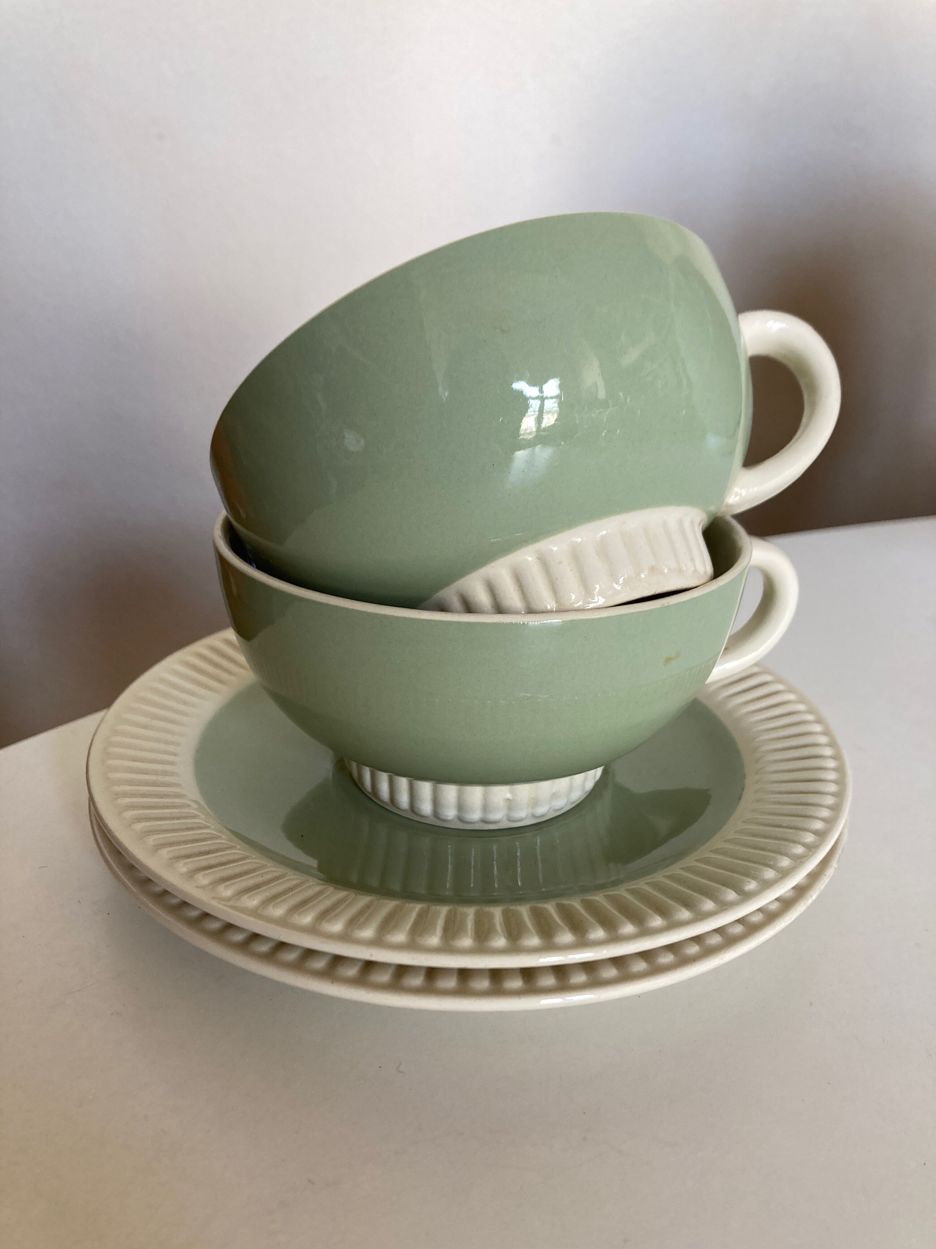 Pair of capri V&B Villeroy 1950 lunch cups