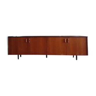 Scandinavian teck veneer sideboard