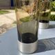Service a orangeade une cruche et ses 4 verres assortis couleur fume metal