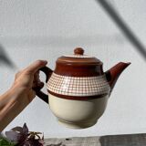 Large 1970s tiled teapot