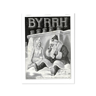 Affiche vintage années 30 BYRRH