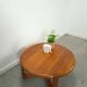 Table basse ronde en teck Niels Bach Danemark