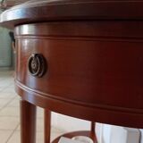Cherry wood console