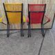 Pair of armchairs scoubidou