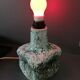 Vintage ceramic lamp foot