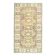 Vintage Turkish Oushak Handmade Wool Cotton Yellow Area Rug 119X210