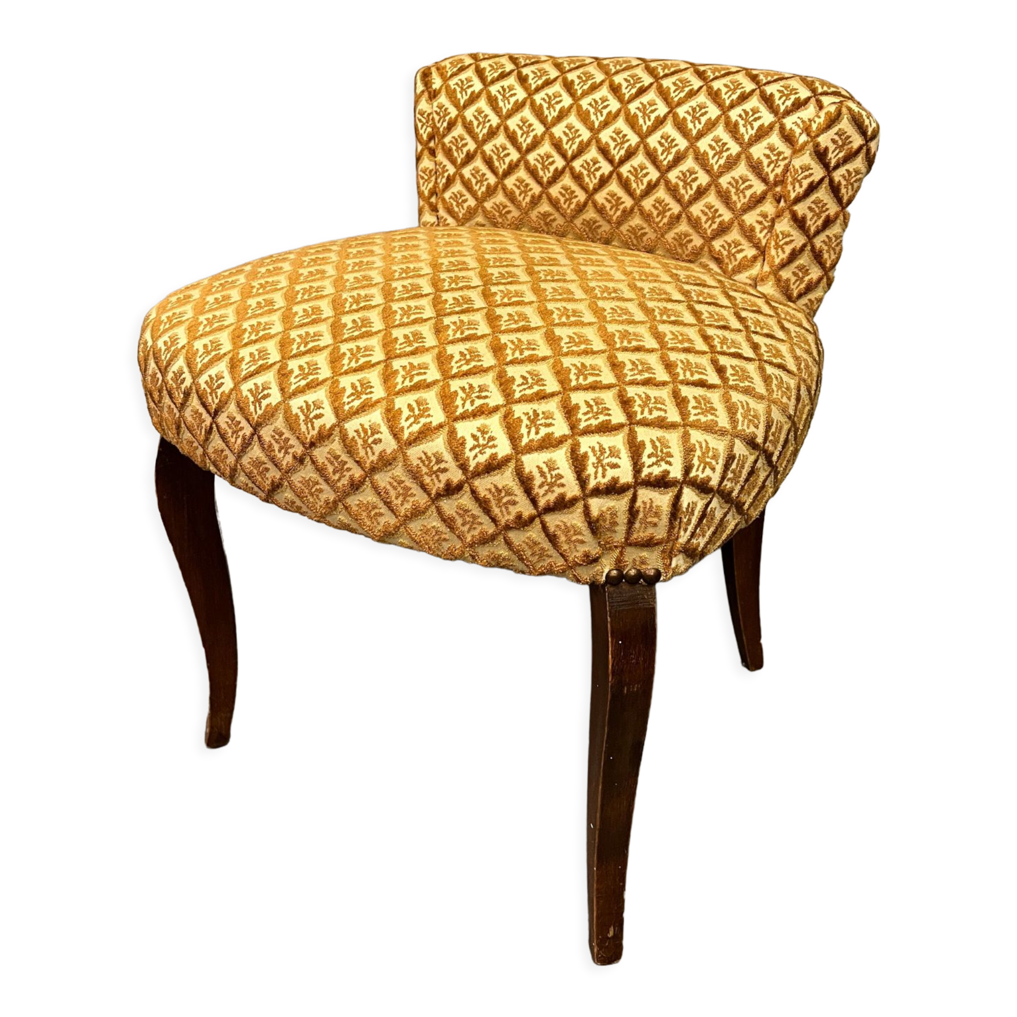 Antique toad armchair