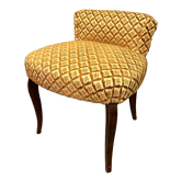 Antique toad armchair
