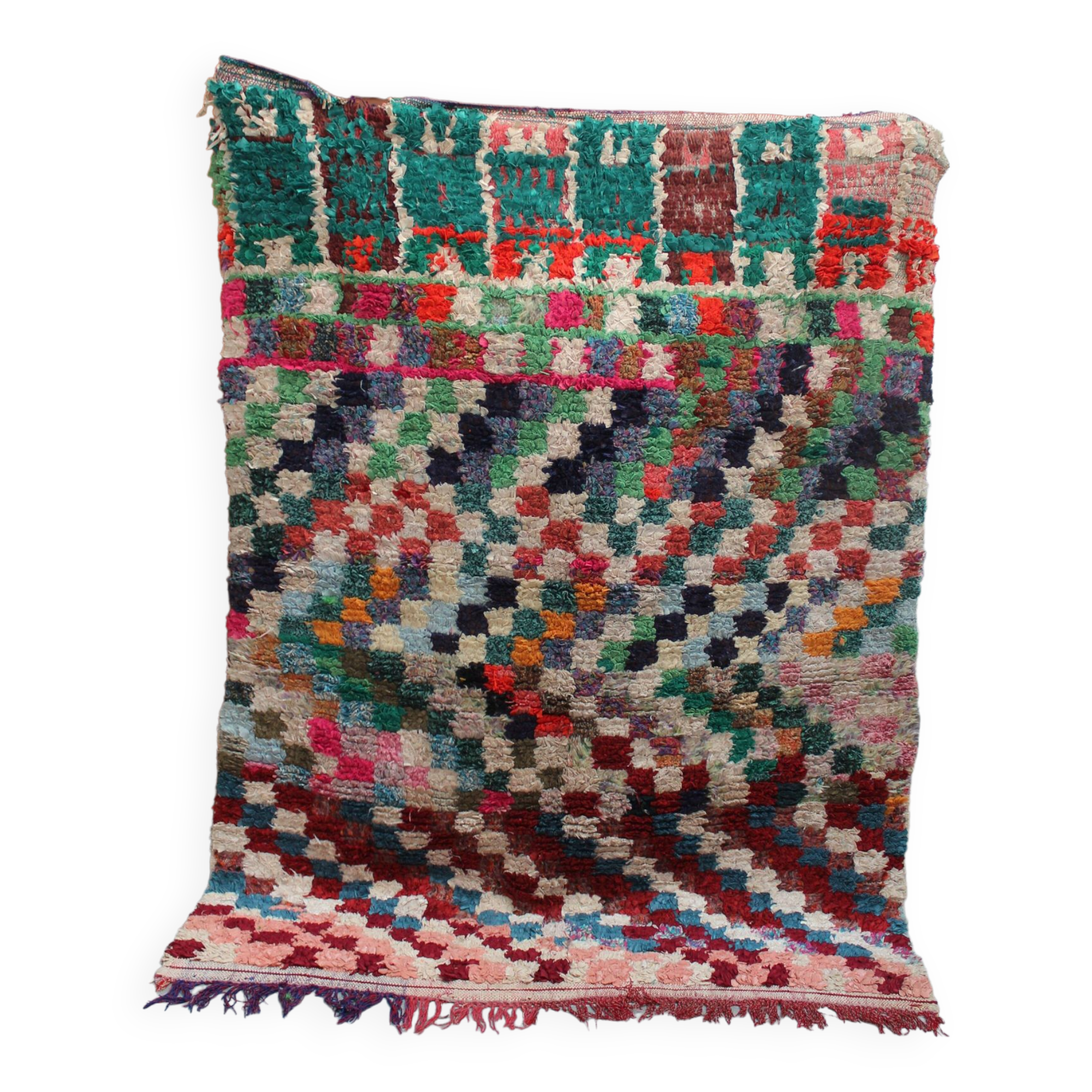 Moroccan rug, Boucherouite, Berber boucherouite carpet,boucherouite Moroccan berber carpet.