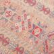 3x13 Soft Pink Vintage Oushak Long Stairs Runner Rug, 83x379 Cm
