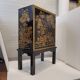 Cabinet “Crisantemos”, laca urushi-e, Showa period, s. XX – Japan