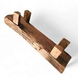 Brutalist /oak coffee / side table / 1960s /