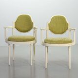Thonet Side Chairs, Model 644 PV with Velvet Upholstery Hanno v Gustedt 60s