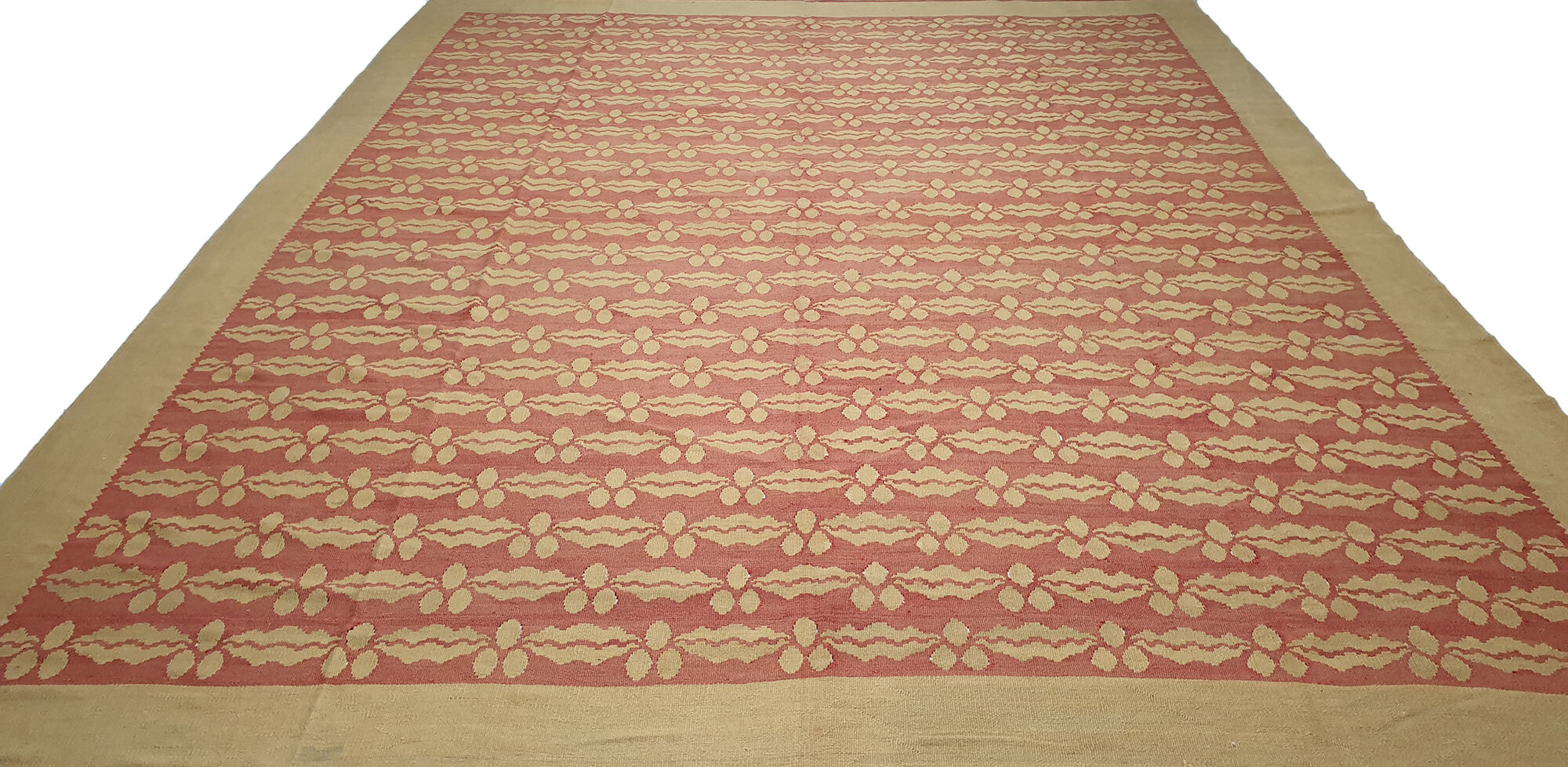 Tapis Kilim surdimensionné 12.7x10 pieds 386x307 cm , Grand tapis Kilim Tapis Kilim turc vintage, tapis de zone.
