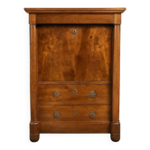 Empire period walnut secretary