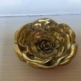 Mini brass flower pocket tray